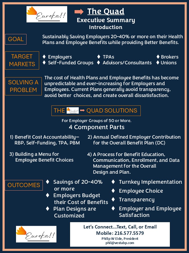 Eureka!!'s Cost-Saving Solutions - The QUAD Explained!